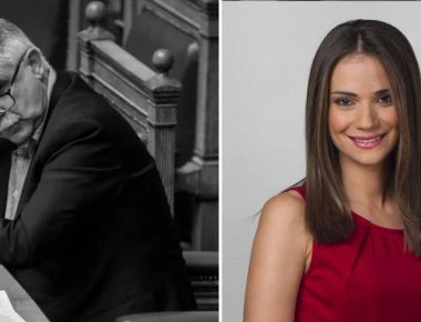 Άγριος καβγάς Μπουσδούκου - Μπαλάφα στον αέρα της εκπομπής (βιντεο)